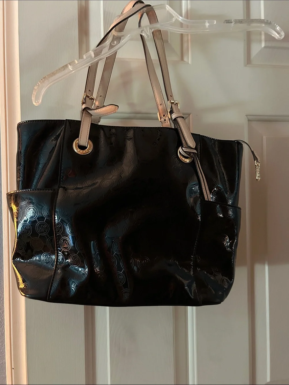Michael Kors shiny patent